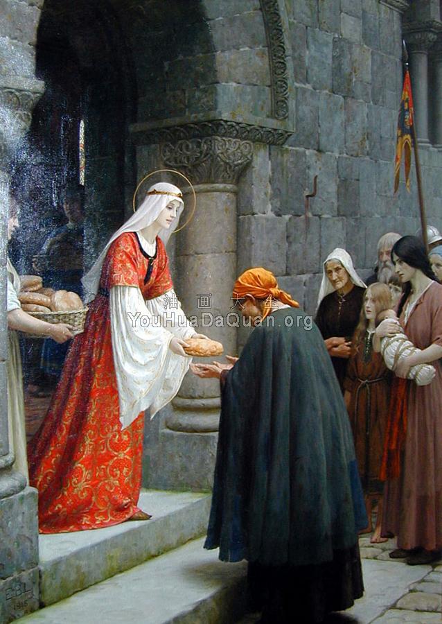 Charity of St Elizabeth of Hungary - 埃德蒙·布莱尔·莱顿